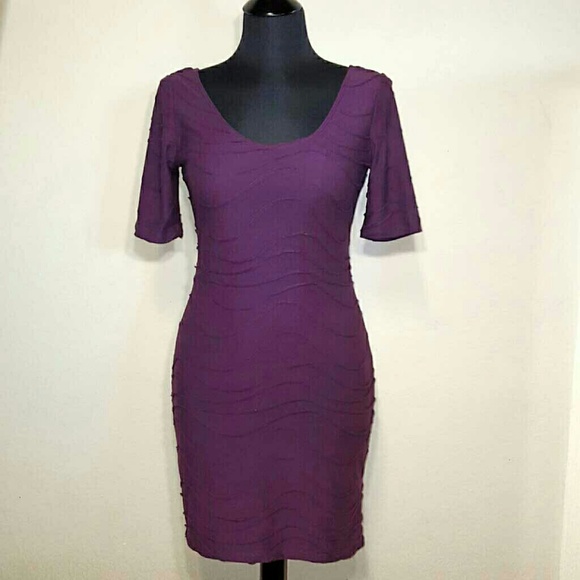 Xhilaration Dresses & Skirts - NWT! Perfect plum bodycon dress!