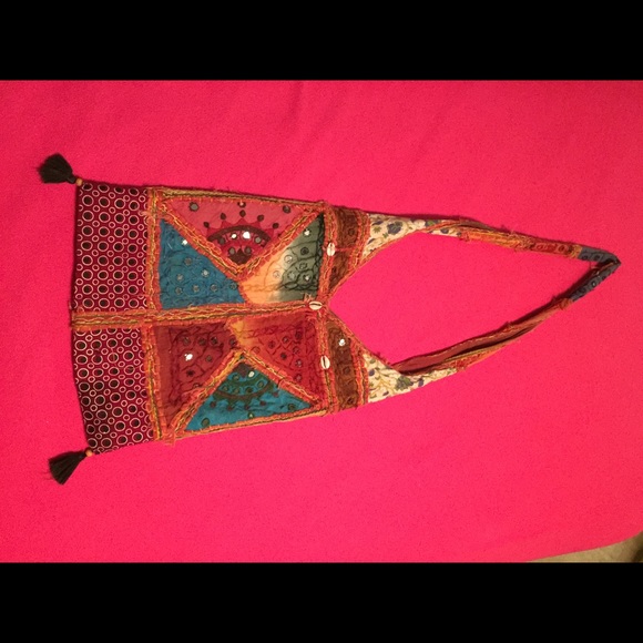 Boho satchel bag
