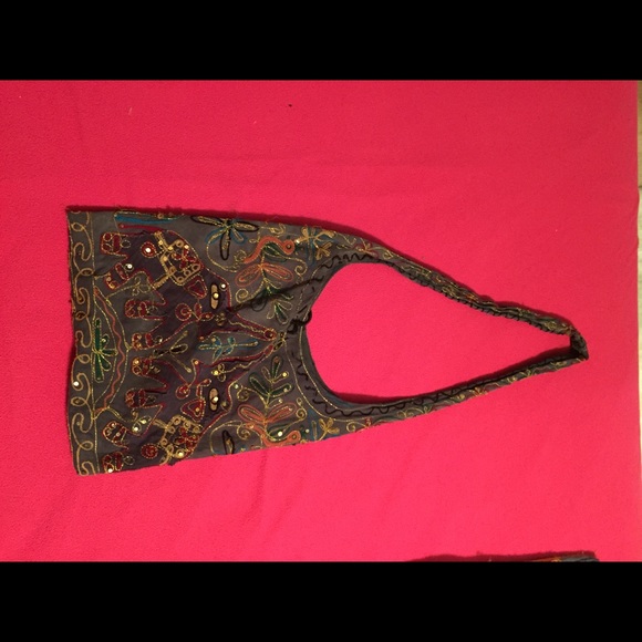 Bohemian style satchel