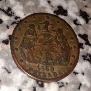 Civil war "North" coin