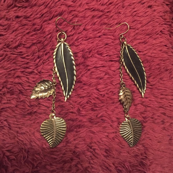 Feather earrings