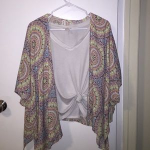 Cute patterned kimono from Aeropostale