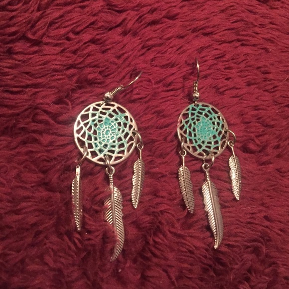 Dream catcher earrings