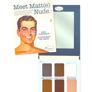 BNIB meet matt(e) nude thebalm palette new