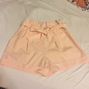 High waisted shorts