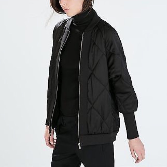 Quilted Zara Bomber
