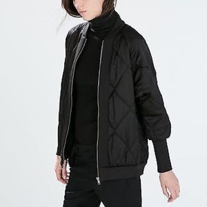 Quilted Zara Bomber