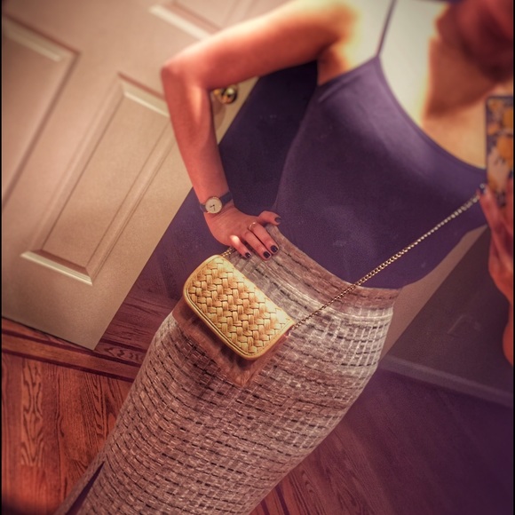 Woven patterned small crossbody bag - Picture 2 of 4