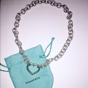 Tiffany & Co. Heart Clasp Necklace