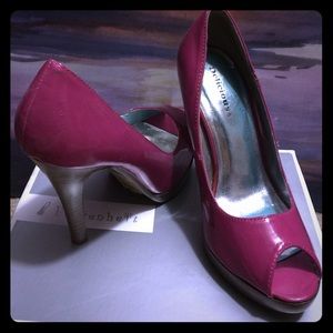 Delicious peep toe heels