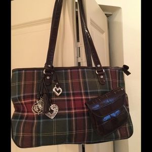 *SOLD* Beautiful Plaid Brighton Purse