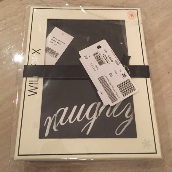 SALE!!  Wildfox 'Naughty/Nice' Tank & Shorts NWT - Picture 2 of 3