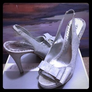 LuLu Townsend glittery heels