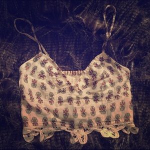 NWT festival style Free People one bralette!