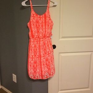 Coral dress