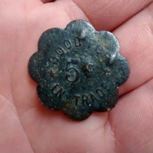 Antique Oscars $0.05 trade token