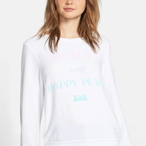 Wildfox 'My Happy Place' Pullover NWT