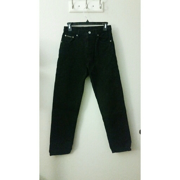 Vintage Black Calvin Klein Highwaisted jeans