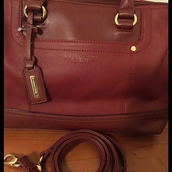 ⛔️Tignanello Smooth Operator Leather Satchel - Picture 2 of 4