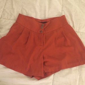 Flowy high waisted shorts