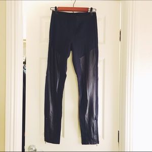 BCBGMaxAzria leather legging
