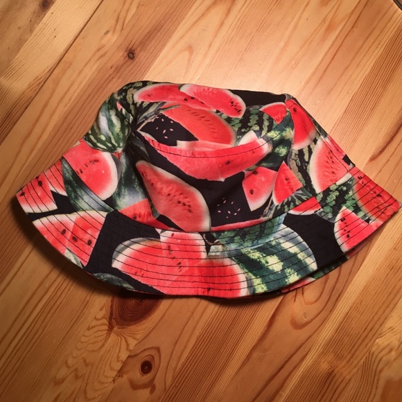 Watermelon bucket hat