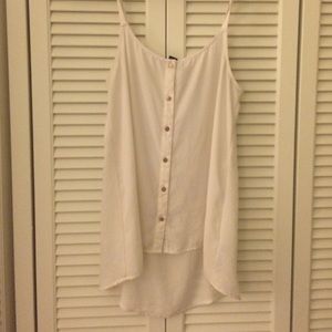 Flowing shirt cream color, free with purchase