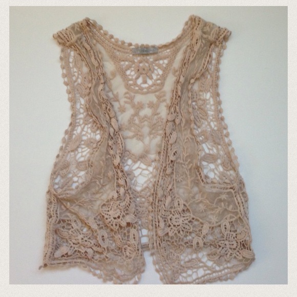 Crochet vest