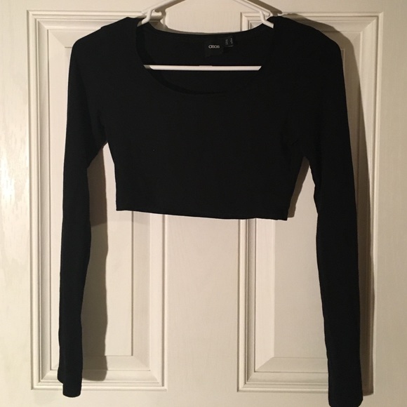 ASOS long sleeve crop top