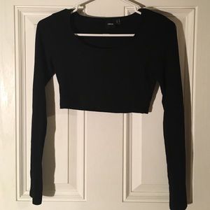ASOS long sleeve crop top