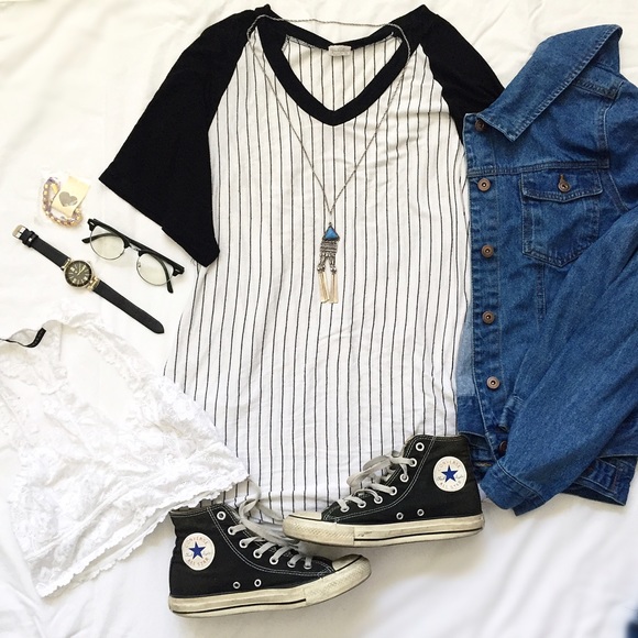 DRESS: Brandy Baseball Tee Dress