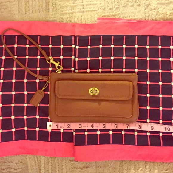 Coach Handbags - Coach all leather wristlet
