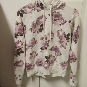 Vintage Print Hoodie