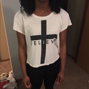 "Believe" tee
