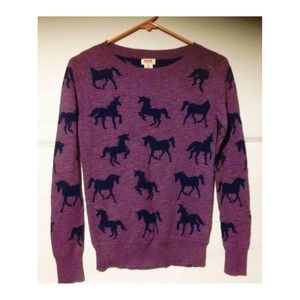 💣SALE!! Purple unicorn sweater!