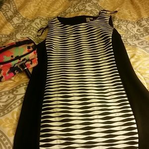 Dress and makeup  bag