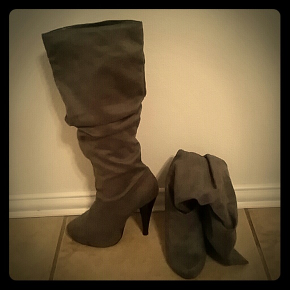 Grey Boots