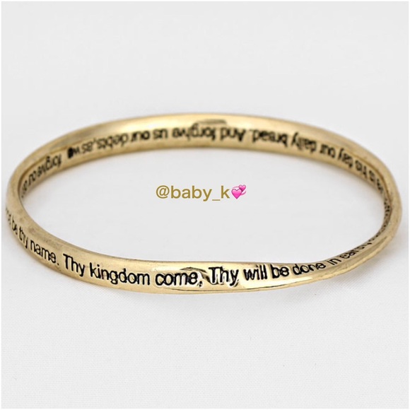 Jewelry - ✨Lord's Prayer Bracelet