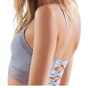 Victoria's Secret bralette with bow back.