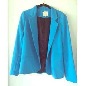 Silence and noise blue blazer