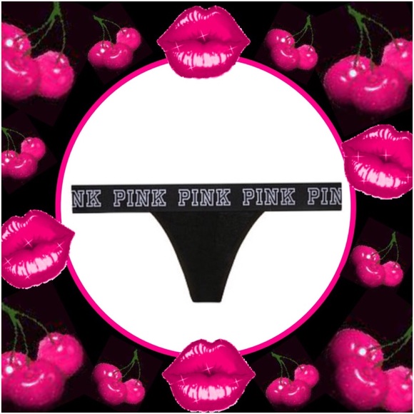 Pink Victoria S Secret Intimates Sleepwear Pink Vs Logo Thong