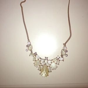Beige Statement Necklace