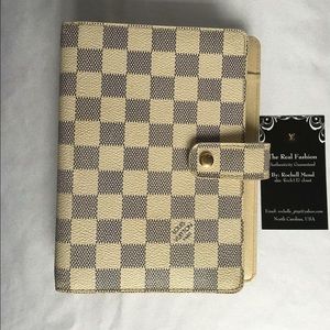 Authentic LV Agenda MM azur---sold