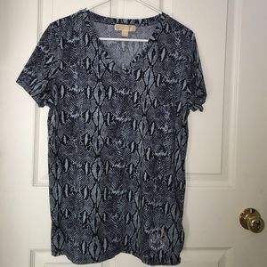 Michael Kors Top. Size Large. Animal Print!!!!