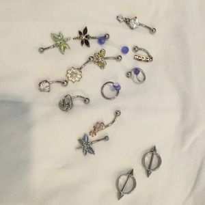 Belly button rings