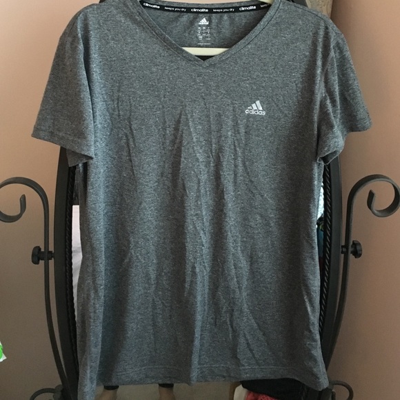 Adidas grey tee