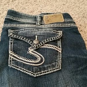Silver jeans