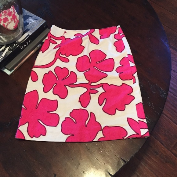 Pink and white Skirt