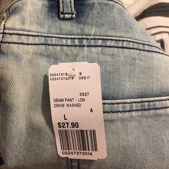 Washed denim pants - Picture 4 of 4