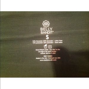 Size Small Belly Bandit wrap black